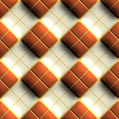 Plastic background tile