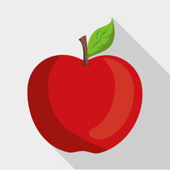 Flat illustration of fruit  design 