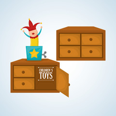 Toy design, childhood and game concept