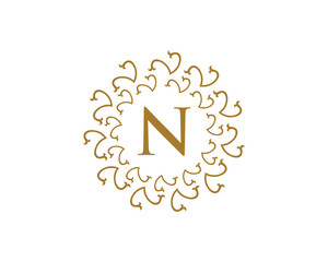 Royal Letter N Logo