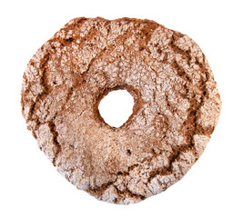 Traditional finnish homemade rye bread