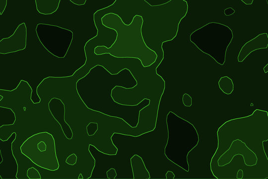 Green Topographic Map Texture