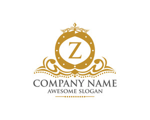 Royal Crown Letter Z Logo