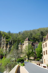 Fototapeta na wymiar Dordogne et la Roque Gageac