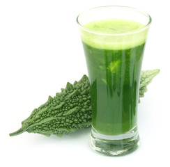 Herbal juice of green momodica