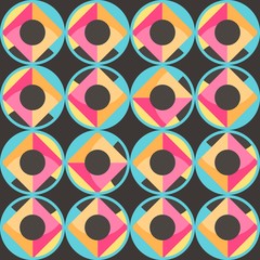 Seamless geometric pattern