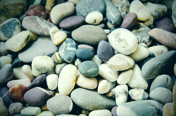 background of pebbles