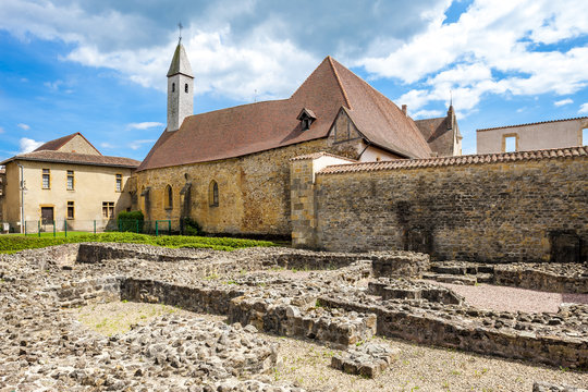 Charlieu abbey, Department Loire, Rhone-Alpes, France