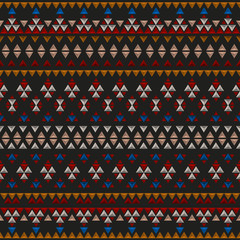 Seamless aztec pattern