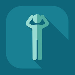 stick figure of human silhouette