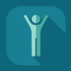 stick figure of human silhouette