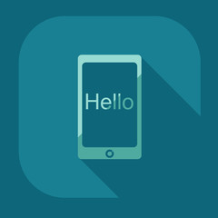 flat icon gadget phone business theme