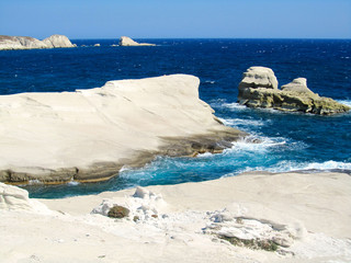 Sarakiniko Beach, Milos island, Greece
