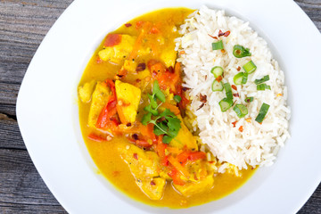 Curried Coconut Chicken