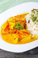 Curried Coconut Chicken