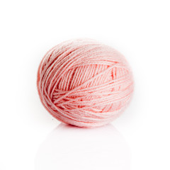 wool on a white background