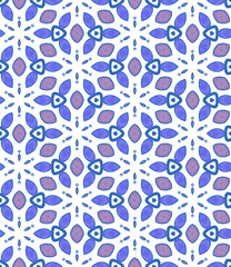 Seamless tile painted geometric abstract background