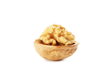 Walnut isolated on a white background