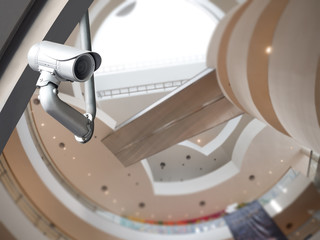 surveillance system in office building