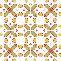 Seamless tiling geometric abstract background