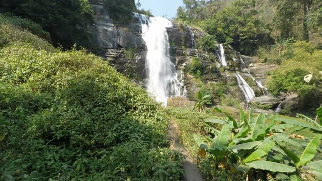 mea ya waterfall in thiailand