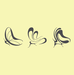 butterfly icon. butterfly. butterfly logo. company logo.
