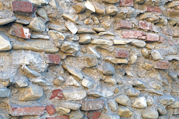texture stones and brick