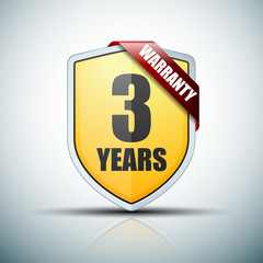 3 years warranty