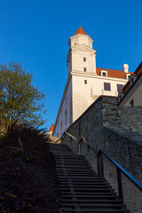 Fototapeta premium Castle tower, Bratislava 