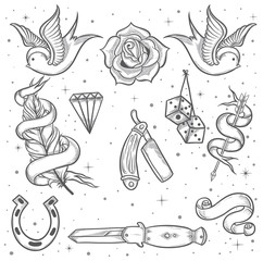 Old school tattoo