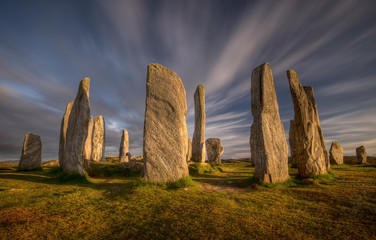 Callanish henge on Isle of Lewis, Scotland - 109091124