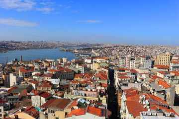 Fototapeta na wymiar Istanbul city skyline