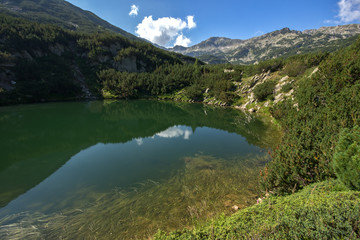 Naklejka na ściany i meble The Eye lake, Pirin Mountain, Bulgaria