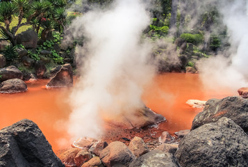 別府地獄めぐり/ Onsen at Beppu in Oita, Japan