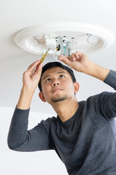 Installing Light Bulb