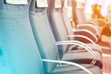 Passengers Seat in ferry boat