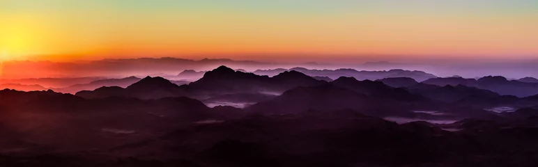 Deurstickers Berg Sinaï, Egypte © jdross75