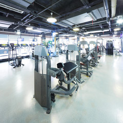 equipment and design of modern gym