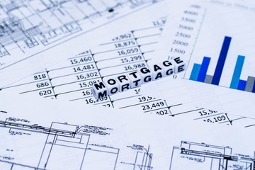 MORTGAGE on spreadsheet and graph