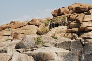 Vitala temple Hampi Karnataka India