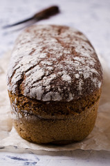 Loaf of rye bread