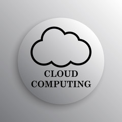 Cloud computing icon