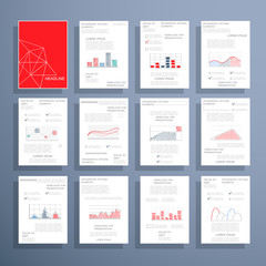 Cards and templates for business data visualization