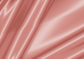 pink shiny silky fabric background