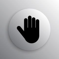 Fototapeta premium Stop icon