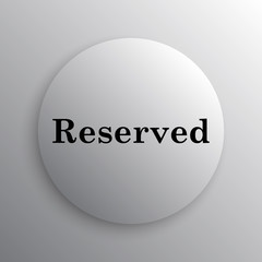 Reserved icon