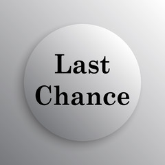 Last chance icon