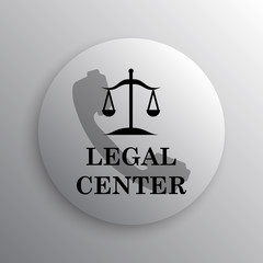 Legal center icon