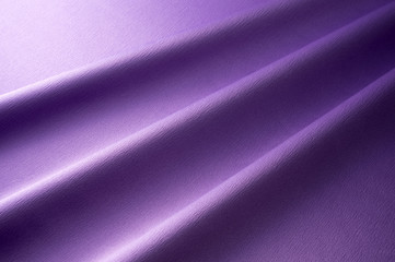 Fototapeta na wymiar 紫色のサテンのドレープ
