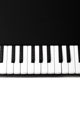 Fototapeta premium Close-up of Piano Keyboard